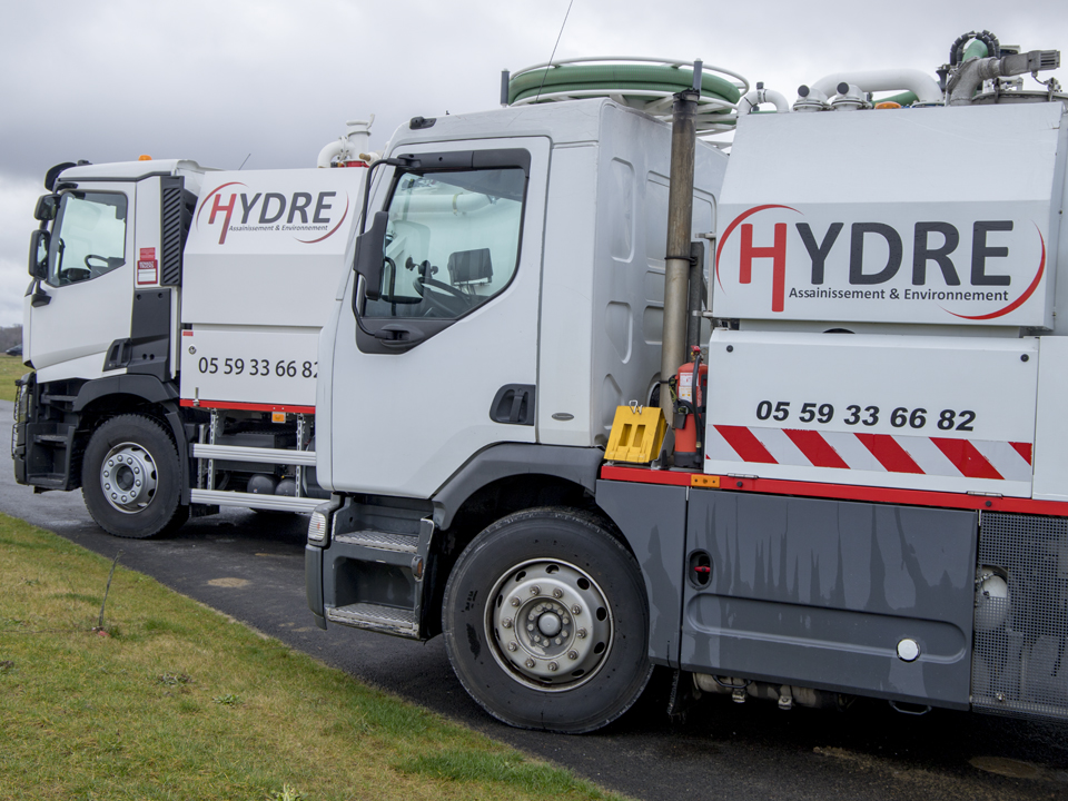 Hydre Assainissement - Fosse septique - Débouchage Canalisation - Pau - Orthez - Tarbes - Serres Castet